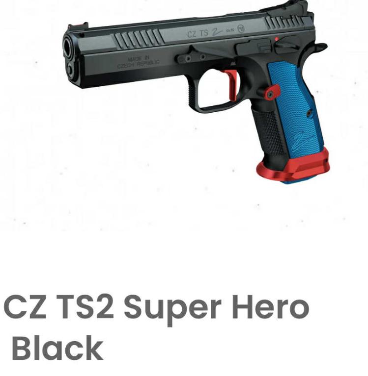 CZ TS2 Super Hero Black