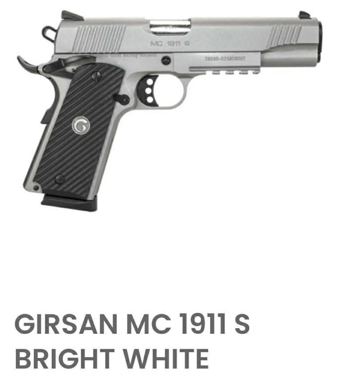 Girsan MC 1911 S Bright White