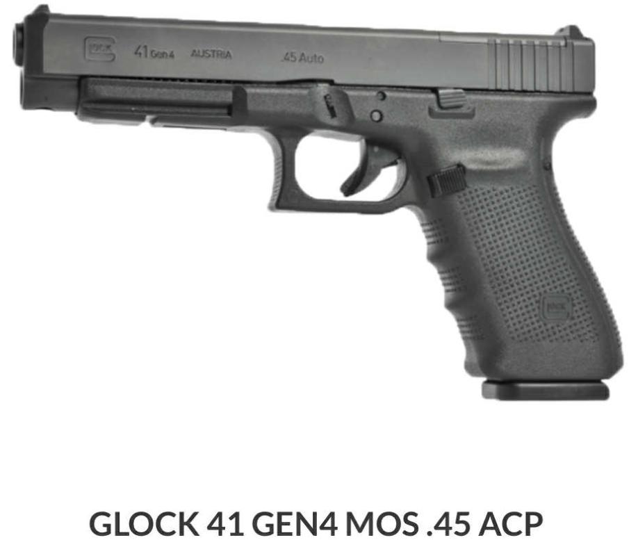 Glock 41 Gen4 MOS