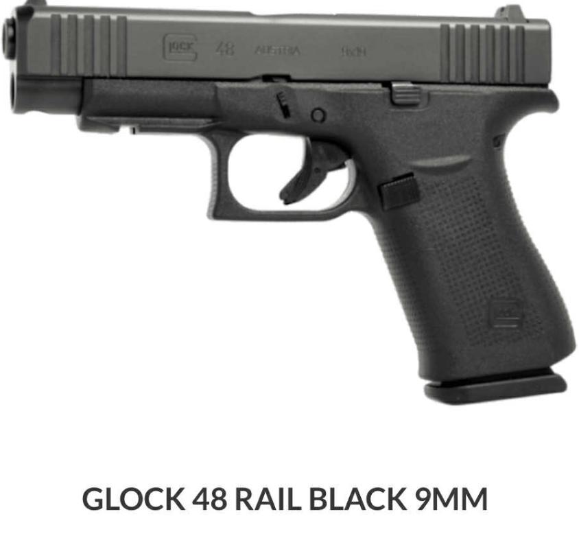 Glock 48 Rail Black